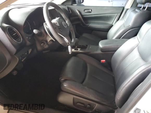 2014 Nissan Maxima SV with VIN 1N4AA5AP5EC906876, listed as a Copart auction lot 56054725 with 89,385 mi miles and Salvage title. Bid and sale history available at DreamBid. Image 7.