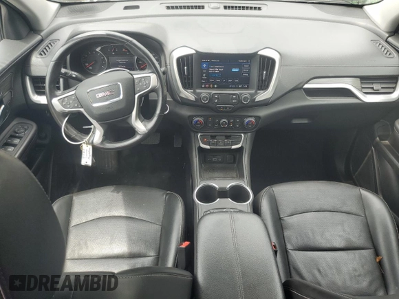 2022 GMC Terrain SLT with VIN 3GKALVEV1NL210134, listed as a Copart auction lot 59358745 with 66,658 mi miles and Salvage title. Bid and sale history available at DreamBid. Image 8.