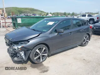 2018 Subaru Impreza Special Sports with VIN 4S3GTAM65J3753582, listed as a IAAI auction lot 42123590 with 112,846 mi miles and . Bid and sale history available at DreamBid. Image 2.