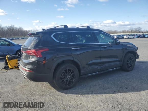 2022 Hyundai Santa Fe XRT with VIN 5NMS6DAJ4NH437593, listed as a Copart auction lot 52321275 with 51,047 mi miles and Salvage Title. Bid and sale history available at carsss.com. Image 3.
