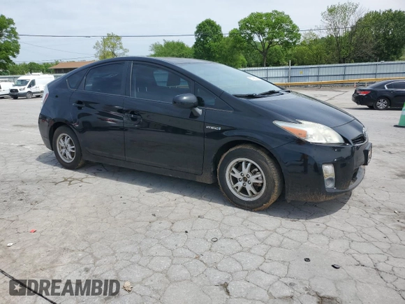 2010 Toyota Prius II with VIN JTDKN3DU2A5132786, listed as a Copart auction lot 53786535 with 170,259 mi miles and Salvage Title. Bid and sale history available at carsss.com. Image 4.