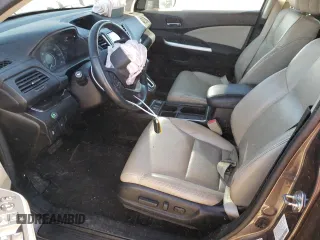 2015 Honda CR-V EX-L with VIN 2HKRM4H77FH618318, listed as a Copart auction lot 41526095 with 78,199 mi miles and Salvage Title. Bid and sale history available at DreamBid. Image 7.