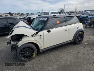 2008 MINI Hardtop S with VIN WMWMF73548TT92276, listed as a Copart auction lot 46636035 with Not Provided miles and Salvage Title. Bid and sale history available at DreamBid. Image 1.