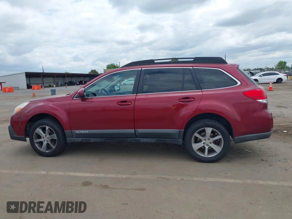 2014 Subaru Outback Premium with VIN 4S4BRBCC5E3311506, listed as a IAAI auction lot 42136632 with 178,407 mi miles and . Bid and sale history available at DreamBid. Image 14.