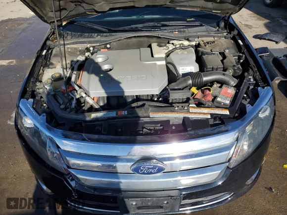2010 Ford Fusion Hybrid with VIN 3FADP0L33AR296397, listed as a Copart auction lot 84566544 with 108,165 mi miles and Salvage Title. Bid and sale history available at carsss.com. Image 11.