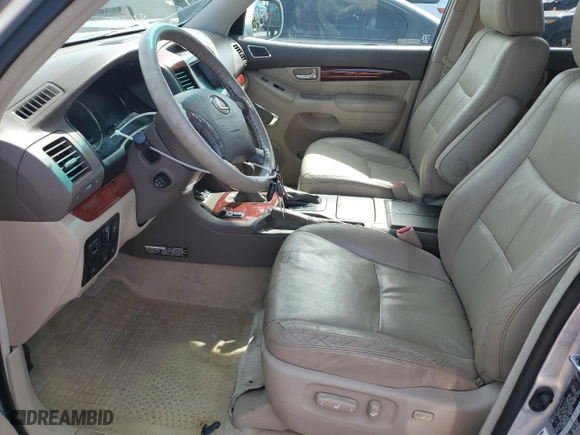 2008 Lexus GX 470 with VIN JTJBT20X380155076, listed as a Copart auction lot 54149495 with 146,720 mi miles and Clean Title. Bid and sale history available at carsss.com. Image 7.
