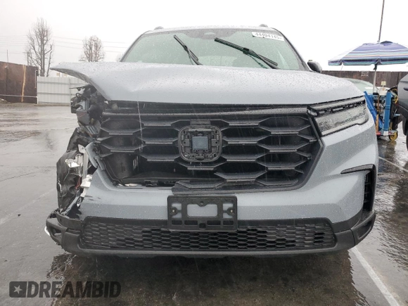 2023 Honda Pilot Sport with VIN 5FNYG2H38PB012787, listed as a Copart auction lot 44404145 with 25,026 mi miles and Salvage Title. Bid and sale history available at carsss.com. Image 5.