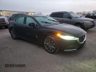 2018 Mazda 6 Grand Touring Reserve with VIN JM1GL1WY2J1329206, listed as a Copart auction lot 86603954 with 66,829 mi miles and Salvage Title. Bid and sale history available at DreamBid. Image 4.