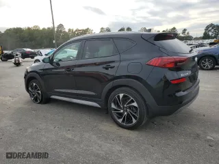 2021 Hyundai Tucson Limited with VIN KM8J3CAL0MU284746, listed as a Copart auction lot 75487414 with 33,883 mi miles and Salvage Title. Bid and sale history available at carsss.com. Image 2.