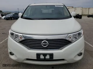 2015 Nissan Quest S with VIN JN8AE2KP6F9120261, listed as a Copart auction lot 55038694 with 127,294 mi miles. Bid and sale history available at carsss.com. Image 5.