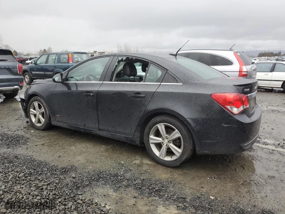 2014 Chevrolet Cruze 2LT with VIN 1G1PE5SB7E7357842, listed as a Copart auction lot 45001815 with 99,970 mi miles and Salvage Title. Bid and sale history available at carsss.com. Image 2.