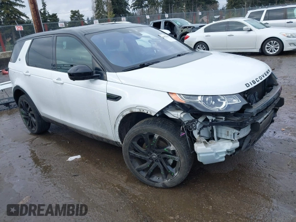 2016 Land Rover Discovery Sport HSE LUX with VIN SALCT2BG7GH589997, listed as a IAAI auction lot 41583508 with 72,339 mi miles. Bid and sale history available at carsss.com. Image 1.
