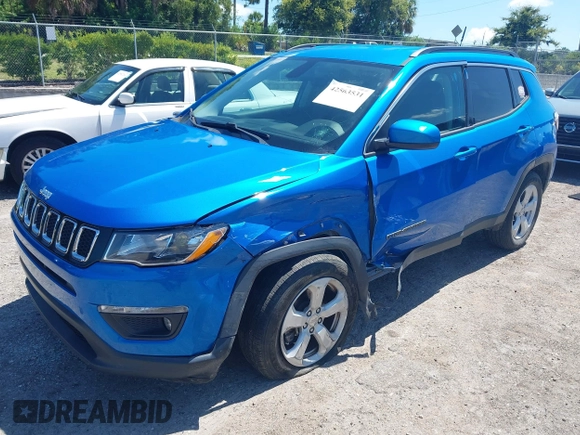 2018 Jeep Compass Latitude с VIN 3C4NJCBB1JT338496, выставлен на аукционе IAAI как лот 42563531 с пробегом 47 447 миль миль и . История ставок и продаж доступна на DreamBid. Изображение 18.