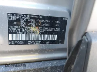 2024 Toyota RAV4 Hybrid XLE Premium with VIN JTMB6RFV8RD134274, listed as a IAAI auction lot 41846740 with 12,648 mi miles. Bid and sale history available at carsss.com. Image 9.