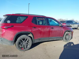 2022 Chevrolet Traverse Premier with VIN 1GNEVKKW3NJ162542, listed as a IAAI auction lot 41276391 with 62,090 mi miles. Bid and sale history available at carsss.com. Image 13.