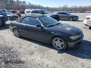 2004 BMW 3 Series 330Ci with VIN WBABW53484PJ95097, listed as a Copart auction lot 46025365 with 0 mi miles and Clean Title. Bid and sale history available at carsss.com. Image 4.