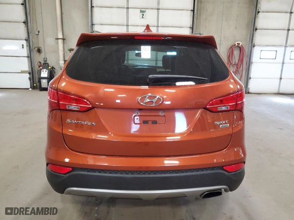 2013 Hyundai Santa Fe Sport with VIN 5XYZUDLB1DG058845, listed as a Copart auction lot 50452815 with 49,143 mi miles and Salvage Title. Bid and sale history available at carsss.com. Image 6.