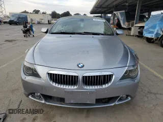 2006 BMW 6 Series 650Ci with VIN WBAEK13426CN79484, listed as a Copart auction lot 42441835 with 77,375 mi miles and Clean Title. Bid and sale history available at carsss.com. Image 5.