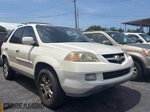 2004 Acura MDX Touring with VIN 2HNYD18954H530413, listed as a Copart auction lot 57705325 with 207,938 mi miles and Clean title. Bid and sale history available at DreamBid. Image 1.