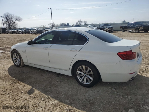2015 BMW 5 Series 528i with VIN WBA5A5C51FD523727, listed as a Copart auction lot 45063065 with 128,591 mi miles and Salvage Title. Bid and sale history available at carsss.com. Image 2.
