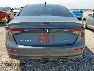 2024 Honda Accord Touring with VIN 1HGCY2F86RA093078, listed as a Copart auction lot 57392485 with 10,602 mi miles and Salvage title. Bid and sale history available at DreamBid. Image 6.