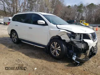 2019 Nissan Pathfinder SV with VIN 5N1DR2MN4KC615592, listed as a Copart auction lot 48574795 with 83,791 mi miles and Salvage Title. Bid and sale history available at carsss.com. Image 4.