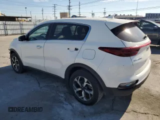 2021 Kia Sportage LX with VIN KNDPM3AC0M7874889, listed as a Copart auction lot 50266895 with 95,470 mi miles and Salvage Title. Bid and sale history available at DreamBid. Image 2.