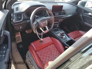 2019 Audi SQ5 Premium Plus with VIN WA1B4AFY1K2043540, listed as a Copart auction lot 81946564 with Not Provided miles and Salvage Title. Bid and sale history available at DreamBid. Image 8.