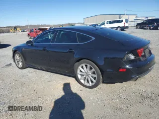 2013 Audi A7 Prestige with VIN WAU2GAFC6DN085069, listed as a Copart auction lot 46213525 with 115,365 mi miles and Salvage title. Bid and sale history available at DreamBid. Image 2.