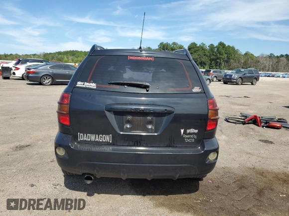 2007 Pontiac Vibe with VIN 5Y2SL65867Z440845, listed as a Copart auction lot 69931974 with 171,426 mi miles and Salvage Title. Bid and sale history available at carsss.com. Image 6.