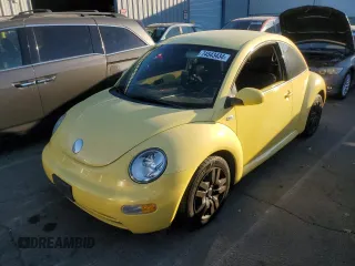 2003 Volkswagen New Beetle Coupe GL with VIN 3VWBK21C83M426749, listed as a Copart auction lot 74543434 with 144,119 mi miles and Clean Title. Bid and sale history available at carsss.com. Image 1.