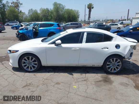 2023 Mazda 3 S Carbon Edition with VIN 3MZBPACM1PM356552, listed as a IAAI auction lot 42603574 with 20,092 mi miles and . Bid and sale history available at DreamBid. Image 15.