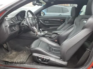 2015 BMW M4 with VIN WBS3R9C50FK332055, listed as a Copart auction lot 48268074 with 65,996 mi miles. Bid and sale history available at carsss.com. Image 7.