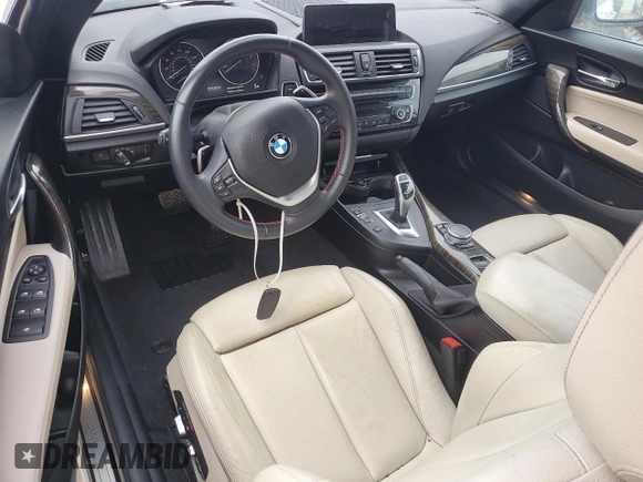 2016 BMW 2 Series 228i with VIN WBA1K9C51GV321520, listed as a Copart auction lot 76945344 with 23,045 mi miles and Non Repairable. Bid and sale history available at carsss.com. Image 8.