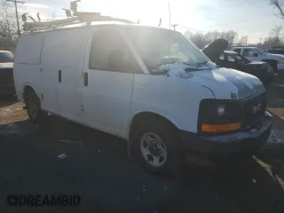 2007 GMC Savana Cargo Van with VIN 1GTFG15X571212723, listed as a Copart auction lot 88865375 with 138,095 mi miles and Non Repairable. Bid and sale history available at carsss.com. Image 4.