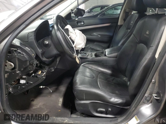 2011 Infiniti G25 x with VIN JN1DV6AR4BM651276, listed as a Copart auction lot 43564085 with 132,576 mi miles and Salvage Title. Bid and sale history available at DreamBid. Image 7.