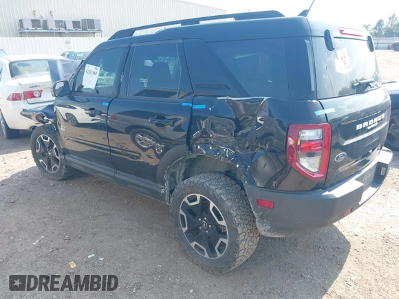 2021 Ford Bronco Sport Outer Banks with VIN 3FMCR9C6XMRB01264, listed as a IAAI auction lot 42301085 with Not provided miles and . Bid and sale history available at DreamBid. Image 3.
