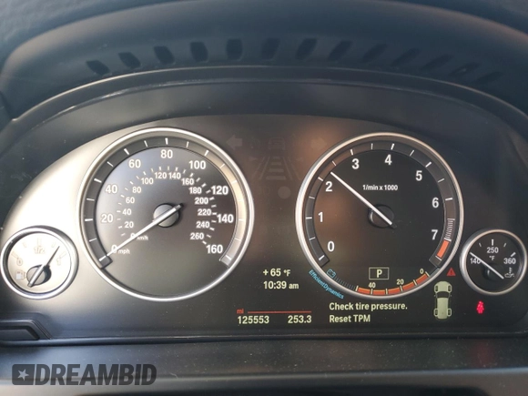 2014 BMW X5 xDrive35i with VIN 5UXKR0C51E0K51458, listed as a Copart auction lot 48675285 with 125,553 mi miles and Salvage Title. Bid and sale history available at carsss.com. Image 9.