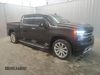 2019 Chevrolet Silverado 1500 High Country with VIN 1GCUYHED8KZ192187, listed as a Copart auction lot 71492894 with 102,031 mi miles and Clean Title. Bid and sale history available at carsss.com. Image 4.