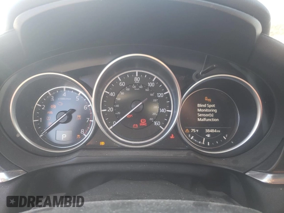 2021 Mazda 6 Grand Touring Reserve with VIN JM1GL1WY1M1617013, listed as a Copart auction lot 76836264 with 38,484 mi miles and Salvage Title. Bid and sale history available at DreamBid. Image 9.