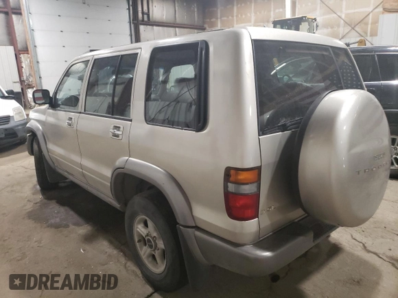 1999 Isuzu Trooper S z VIN JACDJ58X8X7915370, wystawiony jako Copart lot #83466824 z przebiegiem 143 588 mil mil oraz Czysty tytuł • Clean title. Historia ofert i sprzedaży dostępna na DreamBid. Obrazek 2.