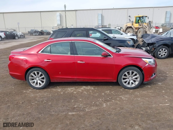 2013 Chevrolet Malibu LTZ with VIN 1G11H5SA4DF297978, listed as a IAAI auction lot 41837133 with 147,738 mi miles. Bid and sale history available at carsss.com. Image 13.