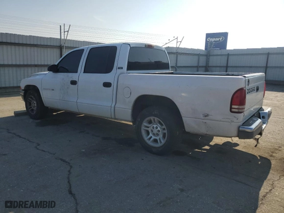 2001 Dodge Dakota Sport with VIN 1B7GL2AN61S106759, listed as a Copart auction lot 87423404 with 300,360 mi miles and Clean Title. Bid and sale history available at carsss.com. Image 2.