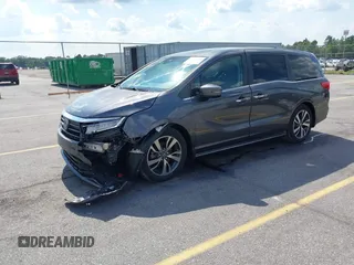 2022 Honda Odyssey Touring с VIN 5FNRL6H86NB026316, выставлен на аукционе IAAI как лот 42611106 с пробегом 75 427 миль миль и . История ставок и продаж доступна на DreamBid. Изображение 2.