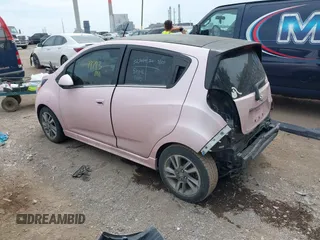 2016 Chevrolet Spark EV LT with VIN KL8CK6S01GC553507, listed as a IAAI auction lot 40082851 with 49,783 mi miles. Bid and sale history available at carsss.com. Image 3.