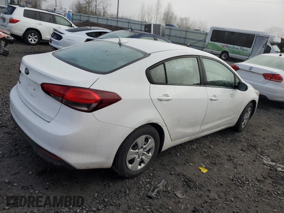 2017 Kia Forte LX with VIN 3KPFK4A73HE085281, listed as a Copart auction lot 47252125 with 0 mi miles and Salvage Title. Bid and sale history available at carsss.com. Image 3.