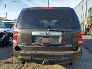 2012 Honda Pilot EX-L with VIN 5FNYF4H5XCB047292, listed as a Copart auction lot 53453475 with 141,092 mi miles and Salvage Title. Bid and sale history available at DreamBid. Image 6.