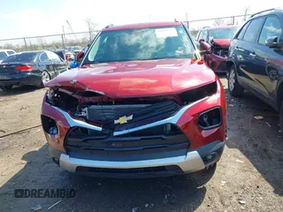 2022 Chevrolet TrailBlazer LT with VIN KL79MRSL4NB134302, listed as a IAAI auction lot 41997947 with 32,411 mi miles. Bid and sale history available at carsss.com. Image 6.