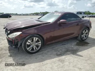 2009 Mercedes-Benz SLK 350 z VIN WDBWK58F49F209793, wystawiony jako Copart lot #58807035 z przebiegiem 58 005 mil mil oraz Szkoda całkowita • Salvage title. Historia ofert i sprzedaży dostępna na DreamBid. Obrazek 1.
