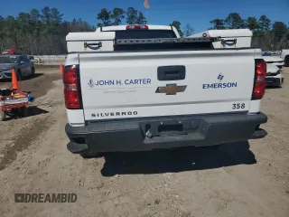 2018 Chevrolet Silverado 1500 Work Truck with VIN 1GCRCNEC4JZ328047, listed as a Copart auction lot 46648155 with 55,571 mi miles and Salvage Title. Bid and sale history available at carsss.com. Image 6.